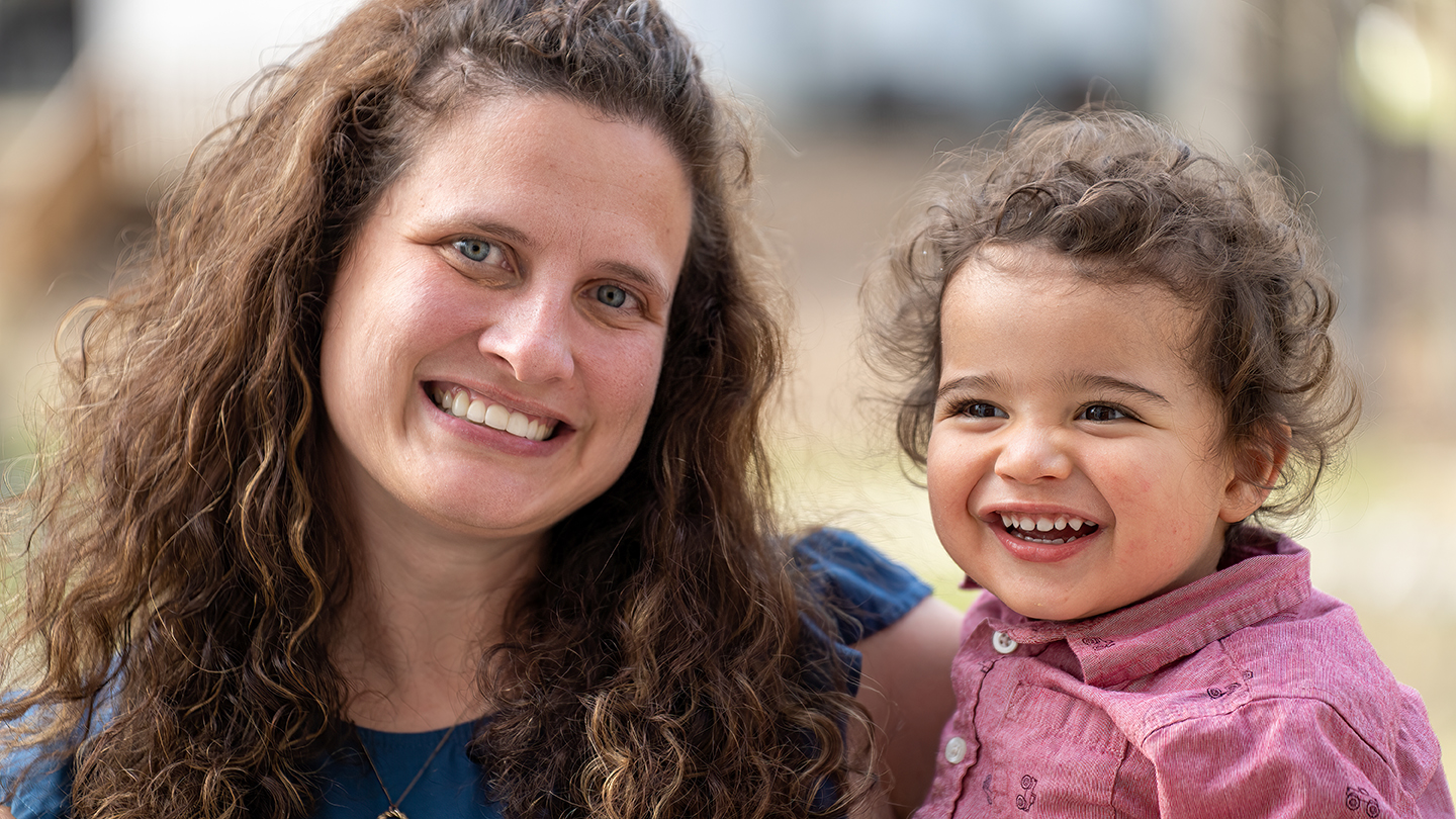 Mother and Son Portaits in Grant Parish